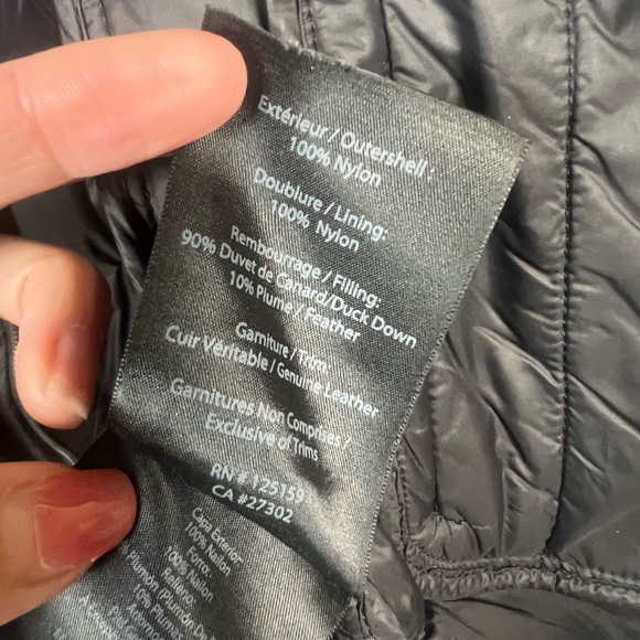 Mackage Yara Lightweight Down Coat - Size Medium Black - Picture 13 of 16